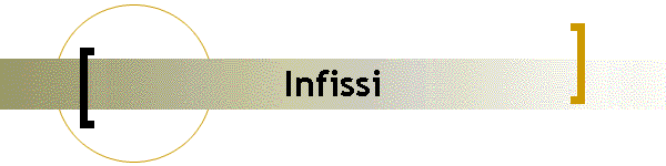 Infissi